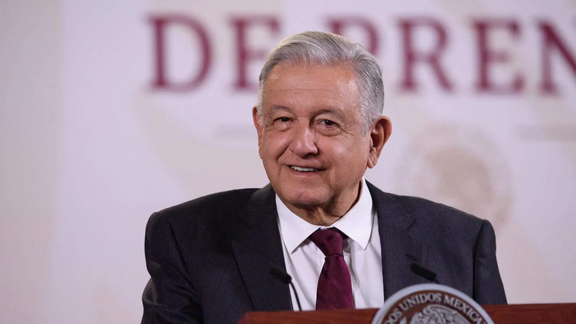 El presidente del país Andrés Manuel López Obrador